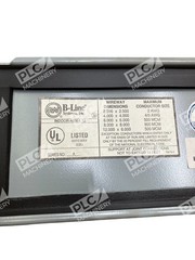 B-Line Systems 4418-12WT Type 12 Lift Off Cover Wiring Trough 4x4x18
