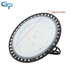 4 Pcs 150W High Bay Light Lighting Fixture 18000LM UFO LED With Hook Safety Rope