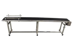 110V Industrial PVC Belt Conveyor for Industrial Transport System 118”x7.8″