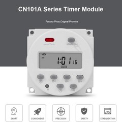 DC 12V Digital LCD Weekly Timer For Programmable Relay Switch 16A 17 On/Off