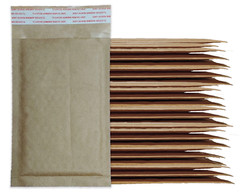 Brown Kraft 4×8″ Bubble Mailers! 10, 25, 40 or 100 Pack Shipping Paper Mail Bags