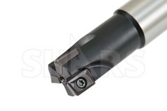 Shars 3/4″ 3 FL 90° Indexable End Mill W/Certificate +5pc APKT Insert ![