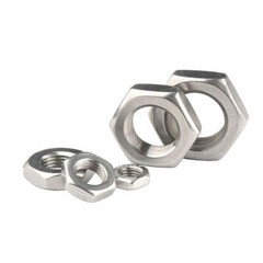 M2M3M4M5M6M8M10M12M14M16M18M20M22M30 HEXAGON THIN HALF LOCK NUTS STAINLESS STEEL