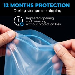 VCI Reclosable Poly Bags 18″ x 24″, Pack of 10-4 mil Heavy Duty VCI Anti-Corr…
