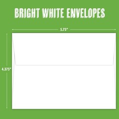 Koko Paper Co Lemon Thank You Cards | 25 Flat small, Yellow, Green, White