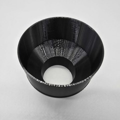 Woodstock W1044, 4in To 2.5in Reducer, Black 70136 4inch To 2.5inch, 4″ to 2.5″