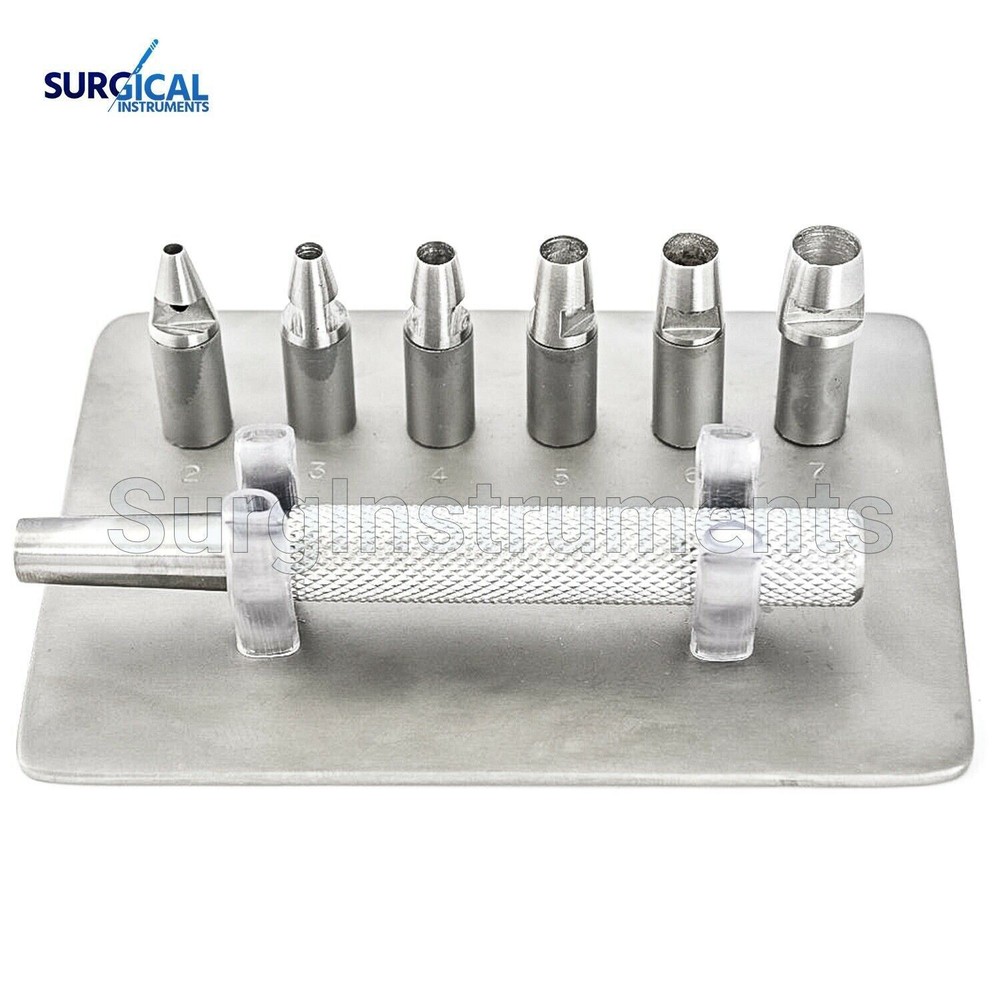 Keyes Dermal Punch 4″ Set Dermatology Surgical Instruments