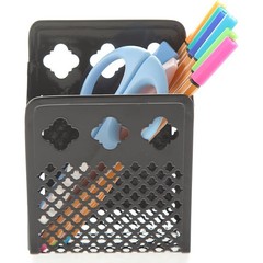 Magnetic Pen Holder Mesh Metal Marker Organizer Whiteboard Refrigerator Locker