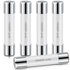 5 Pcs Ceramic Fast Fuses for Multimeters 600V Ceramic Fuse for Use in Multimeter