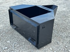 PROWORKS 5/8 Cubic Yard Concrete Dispensing Bucket Attachment Fits Skid Steer