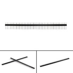 40-Pin Male Header 0.1″ 2.54mm Breadboard PCB Strip Connectors 10/25/50/100Pcs