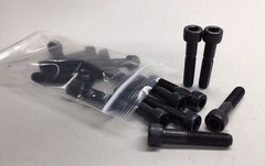 YFS CDC10050-15 Socket Head Cap Screw M10-1.5 x 50mm 12.9 (Pack Of 15) Black Pl