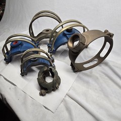 Service Saddle Lot Of 6 8×2 8×4 2×1 9×9 7×6 Brass Rockwell Mueller Ford Skinner