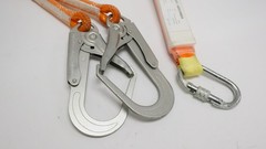 Open Box EAB-II Energy Absorber Fall Protection Safety Lanyard with Hooks