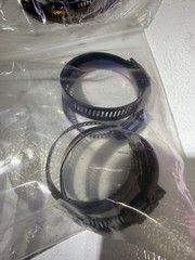 Titanium works titanium Clamp Adjustable 1.5-2” and 3-3.5” Clamps for wrx /sti
