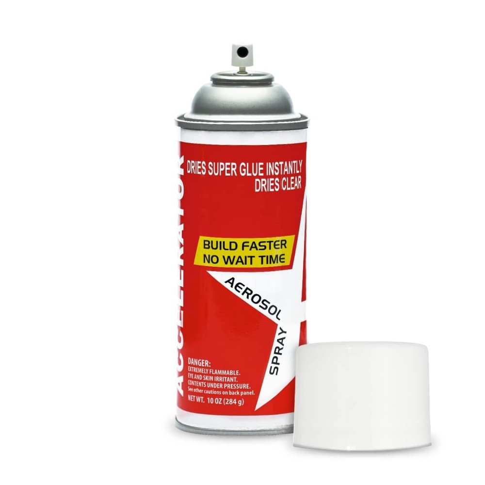 Starbond CA Glue Accelerator (10 Ounce) – Instantly Dries Super Glue