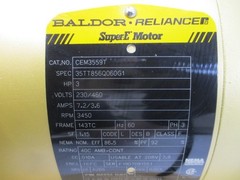 FLOWSERVE SMP-2000 2586068 230/460V 7.2/3.6A 2X1.5X5 NSNP