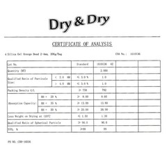 Premium Orange Silica Gel Desiccant Beads 7.5 LBS – Rechargeable 3-5 mm