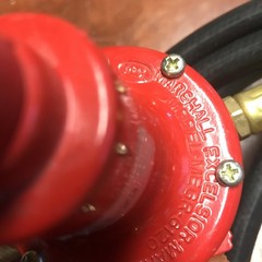 Genuine Marshall REGULATOR,LP-GAS 0-30 Psi W/SOFT 10’ HOSE Model MEGR-6120