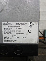 Ametek Prestolite Power Eclipse II Plus Forklift Charger 800ES3-12SP-HE