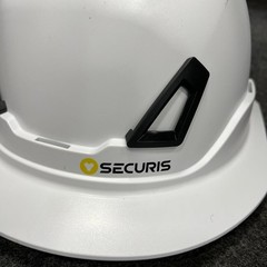 SECURIS SEC24C-MIPS Full-Brim Construction Grade MIPS Safety Helmet, White