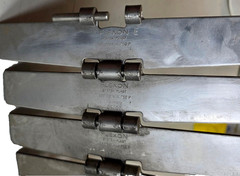 Flexon SSE 881 M-K 750P Flat Top Stainless Steel Chain 7-1/2″ x 10ft, 1.5″ Pitch