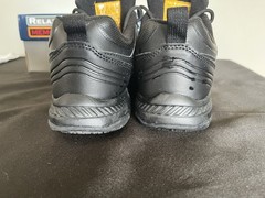 Skechers Work Relaxed Fit Slip Resistant Memory Foam Shoes Womens 7.5 Black