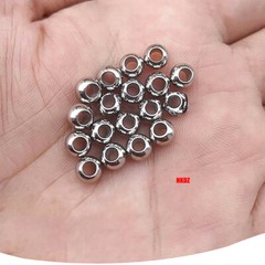 Ø2mm-60mm Stainless Steel Balls Bearing Drilling Ball With Through Hole 1mm-6mm