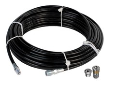 Schieffer 1/8″ x 50′ Sewer Jetter Hose & 5.0 Button Nose & 5.5 Rotating Nozzles
