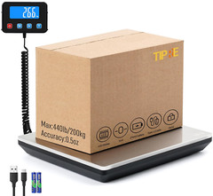 Digital Shipping Postal Scale 0.5 Oz High Accuracy！440Lb Commercial Weight Sc…