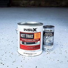 INSL-X PRODUCTS EGF601099-EA RED Combo Decorative Floor Flakes, 12 oz, Blue