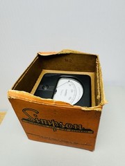 SIMPSON Panel AC AMP METER 0-400 AC Amperes Alternating Current F.S.-400/5ACA #2