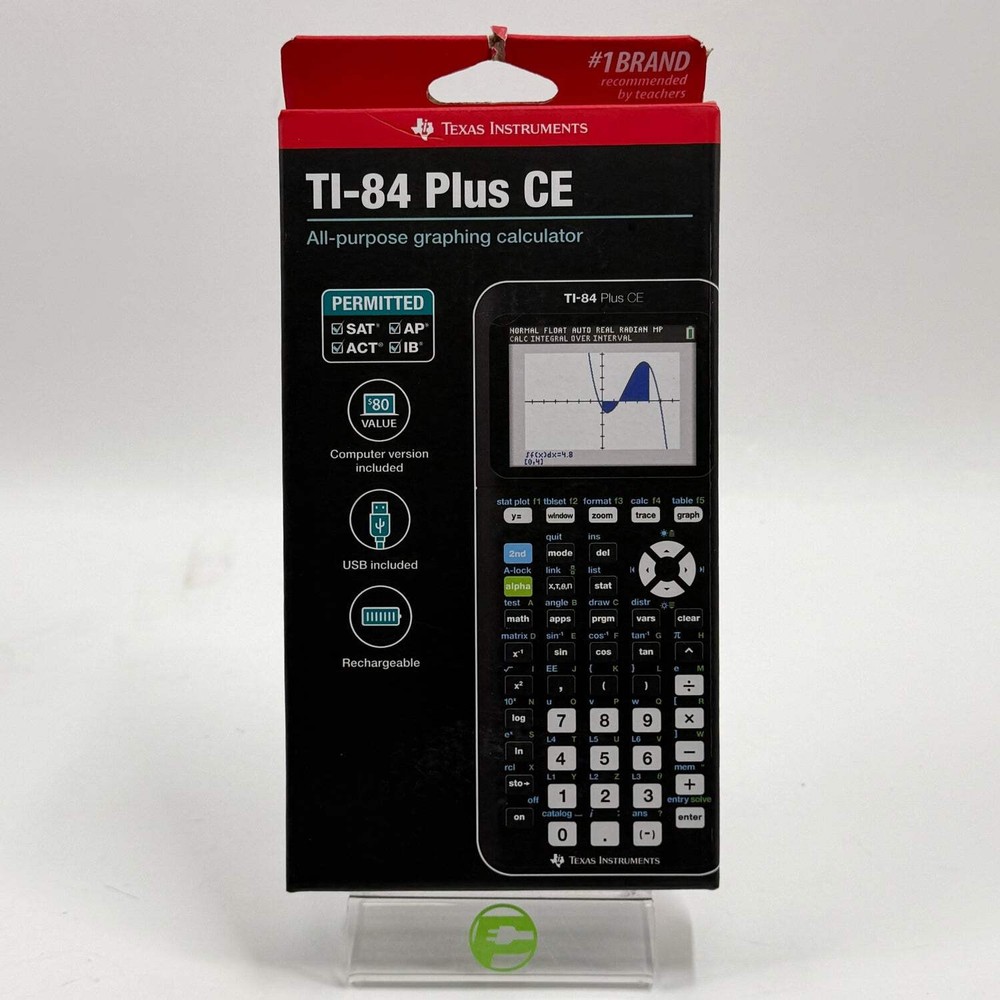 New Texas Instruments TI-84+ CE Graphing Calculator