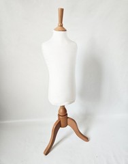 Tailors Dummy Mannequin Kids 3-4 Years (116-128) Wooden Stand