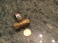 new Legend 1/8″ T-1001 Full Port Ball Valve – NEW 1/8 NPT brass made in Italy