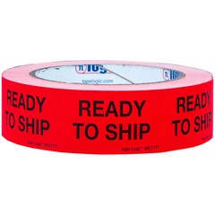 Tape Logic DL1171 “Ready To Ship ” Labels, 1-1/4 x 2″, Red, Roll of 500