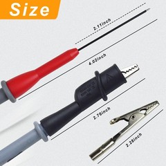 TL80A-AC72 Basic Electronic Test Lead Kit Compatible with Fluke Digital Multi…
