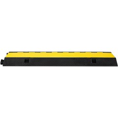 3Channel Rubber Cable Protector Ramp Electrical Wire Cover Guard Cord Warehouse
