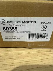 Fire-Lite SD355 Photoelectric Addressable Smoke Detector -Honeywell SD 355
