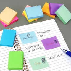 20 Pads Notes 10 Colors 1.5 x 2 Inches Small Post It Notes 100 Sheets