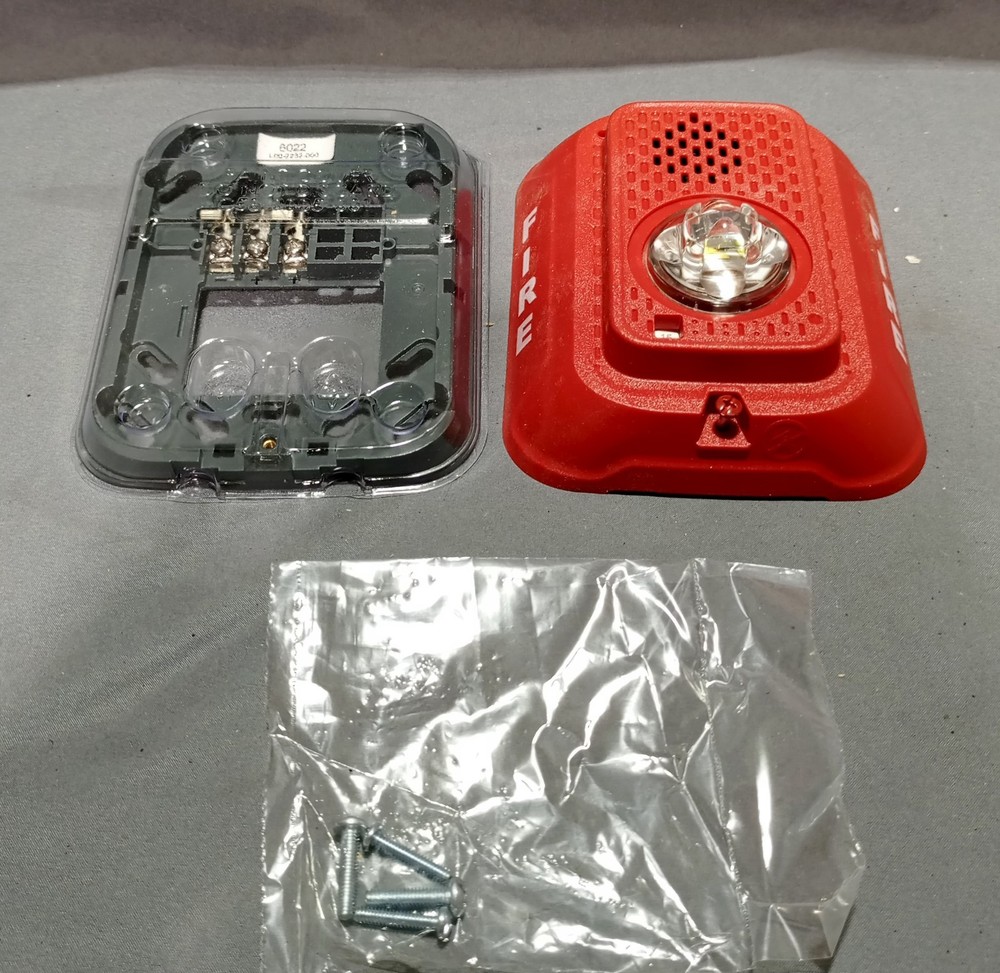 System Sensor Red P2RLED Wall Horn Strobe