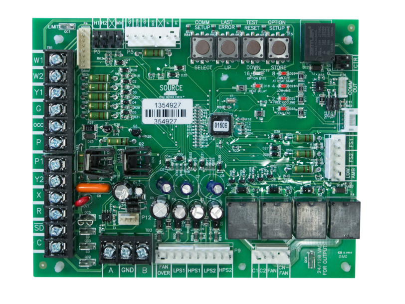 York Simplicity HVAC Control Circuit Board 2/4 Stg Heat Pump OEM S1-33109194000