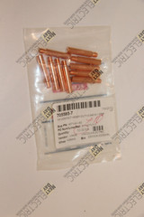 Lincoln, KP14H-40, KP2021-6B1, Mig Welding Torch Tip Magnum 1/4-28 10 Pack