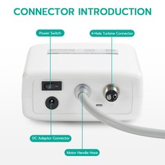 Dental LED Brushless Electric Micro Motor Internal Spray 3 Mode 4H 1:1/1:5/16:1