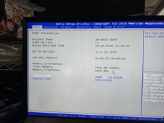 Gigabyte GB-BXCE-3205-BXUS Mini PC Intel Processor 128GB SSD 4GB Ram Window 10