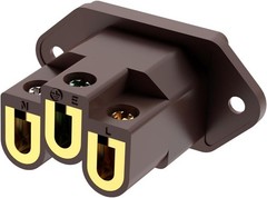 Gold Plated HiFi Power Inlet AC 250V 10A IEC C14 Plug