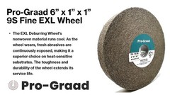 EXL Deburring Wheel 6″ x 1″ x 1″ 9S Fine Grit Silicon Carbide Metal Deburr…