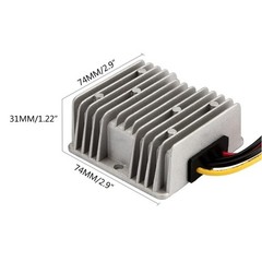 20 AMP 48V 36V VOLT VOLTAGE REDUCER REGULATOR TO 12V Golf Cart Dc Buck Converter