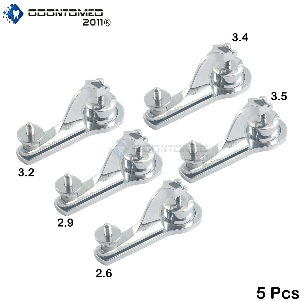 5 Pcs Gomco Circumcision Clamp 3.2cm, 2.6cm, 2.9cm,3.4cm, 3.5cm Surgical Instru