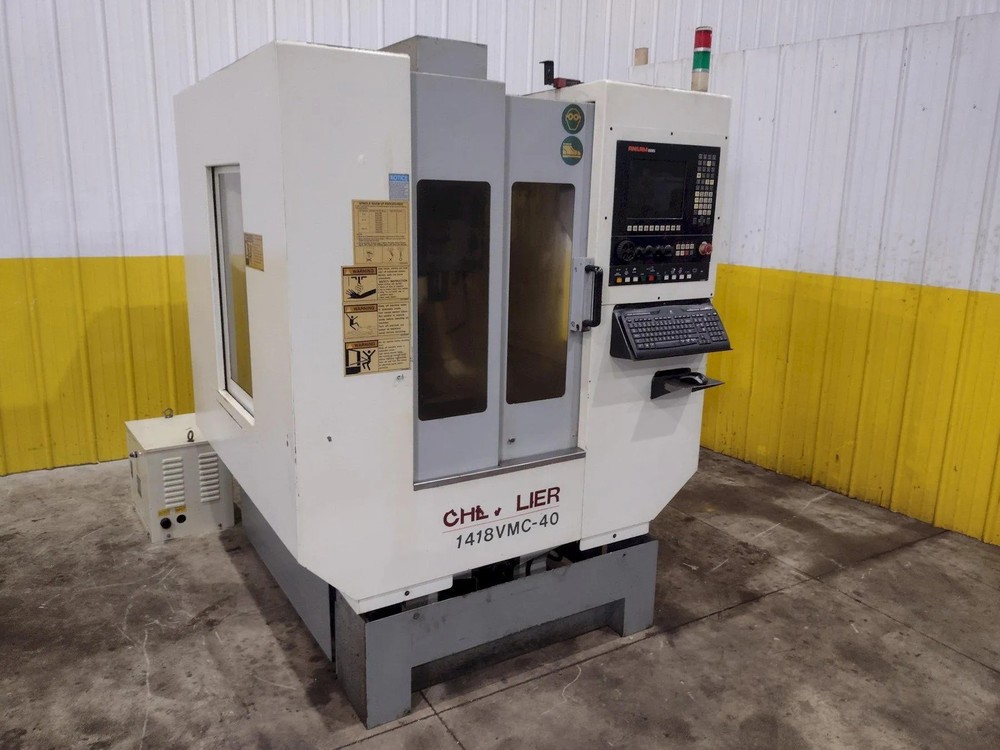 FALCON CHEVALIER MODEL #1418VMC-40 CNC VERTICAL MACHINING CENTER: YOBRO #24009